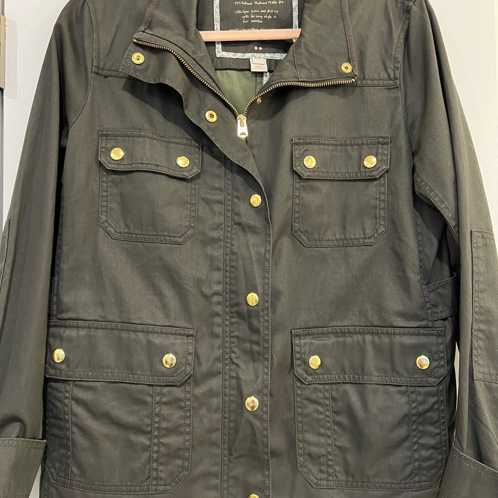 J. Crew Relaxed Boyfriend Field Jacket